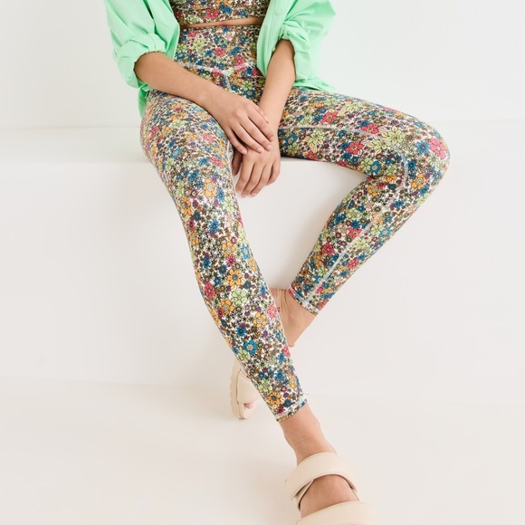 Sincerely Jules X Bandier Rowan V seam leggings S - Picture 1 of 16
